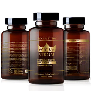 Wick & Ström - Hair Loss Vitamins - 120 Day Supply
